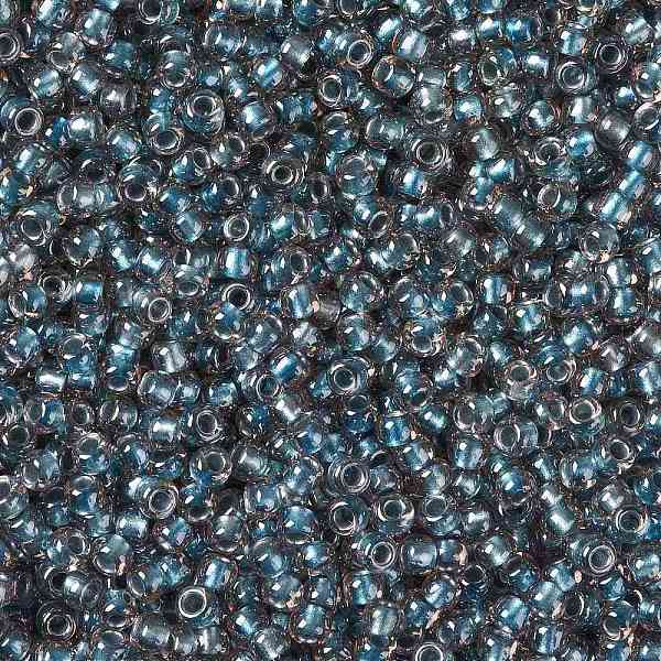 

PandaHall TOHO Round Seed Beads, Japanese Seed Beads, (288) Inside Color Crystal/Metallic Blue Lined, 11/0, 2.2mm, Hole: 0.8mm, about...