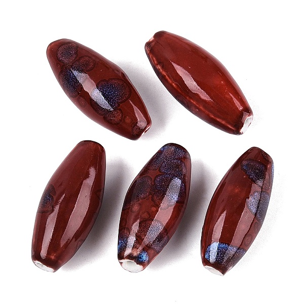 Vintage Handmade Porcelain Beads