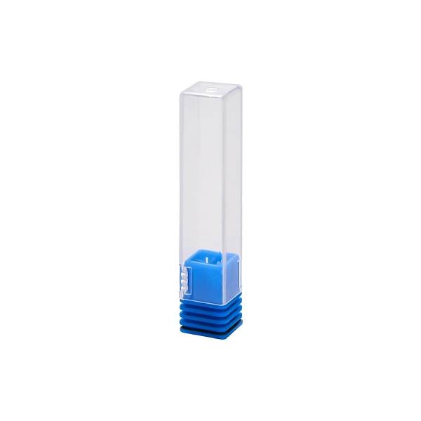 

PandaHall Plastic Empty Box for Nail Art Decoration, Storage Box, Cuboid, Blue, 1.25x1.25x7cm Plastic Blue