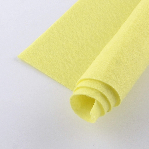 

PandaHall Non Woven Fabric Embroidery Needle Felt for DIY Crafts, Square, Champagne Yellow, 298~300x298~300x1mm, about 50pcs/bag Cloth...