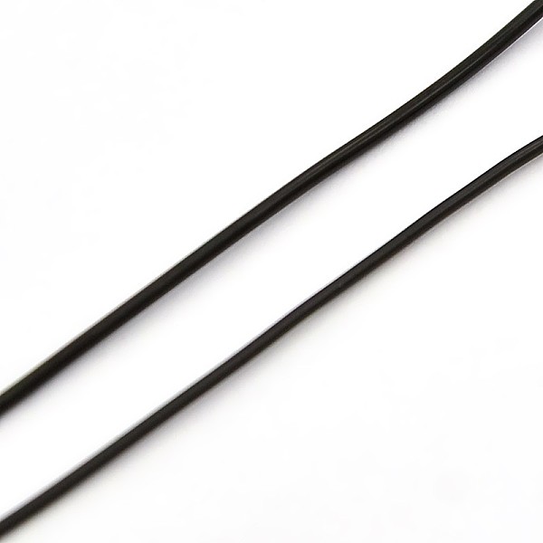 

PandaHall Korean Elastic Crystal Thread, Jewelry Beading Cords, Stretch Bracelet String, Round, Black, 0.8mm, about 1093.61 yards...