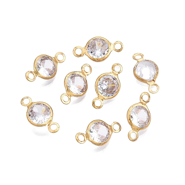 Brass Clear Cubic Z… - image