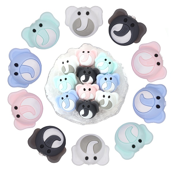 10Pcs 5 Styles Elep… - image
