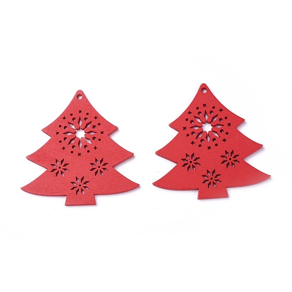 Poplar Wood Pendants - image