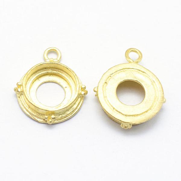 

PandaHall Brass Pendant Cabochon Open Back Settings, Lead Free & Cadmium Free & Nickel Free, Flat Round, Raw(Unplated), Tray: 10mm...