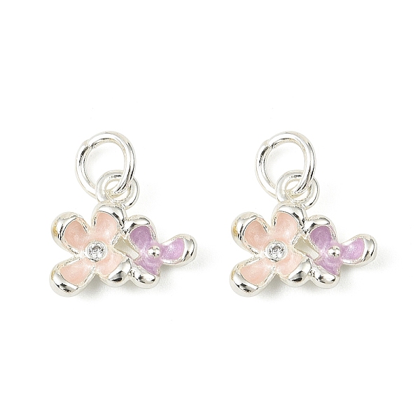 Brass Enamel Charms - image