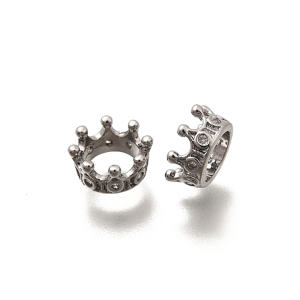 Brass Micro Pave Cl… - image