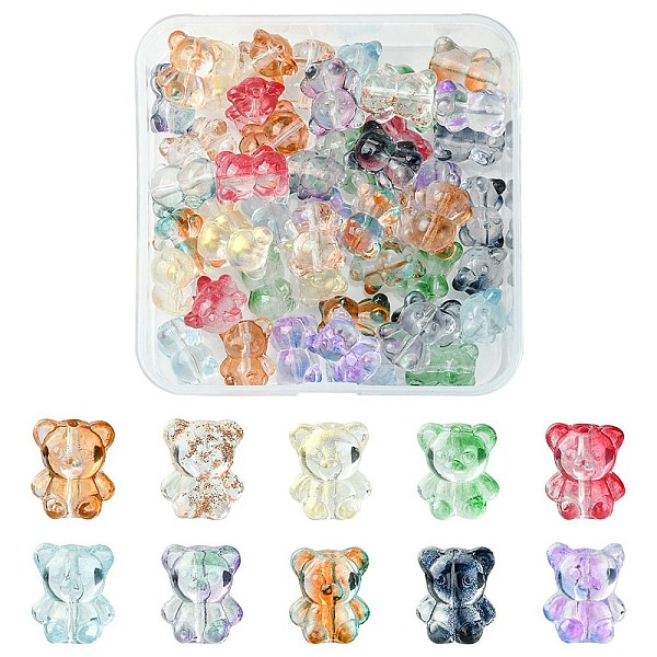 50Pcs 10 Colors Han… - image
