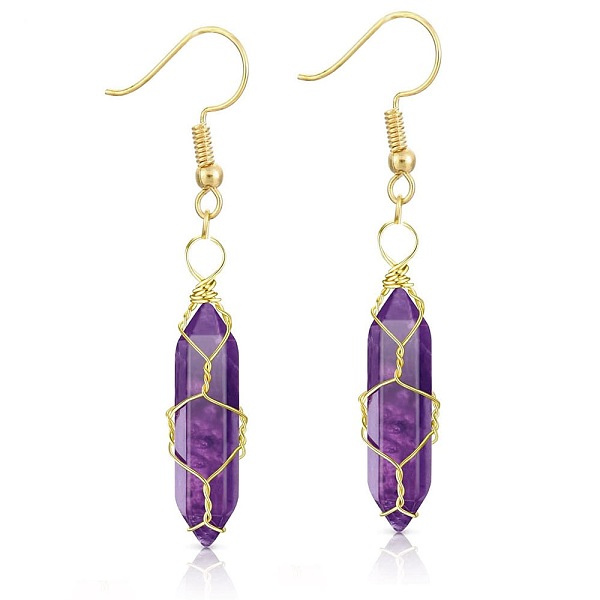 Amethyst Hexagon Ha… - image