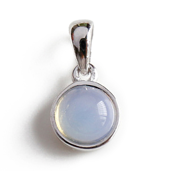 Rhodium Plated 925 Sterling Silver Pave Opalite Half Round Charms