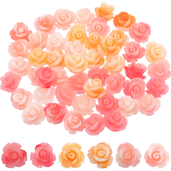 60Pcs 3 Colors Synt… - image
