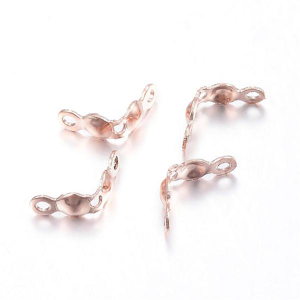

PandaHall Ion Plating(IP) 304 Stainless Steel Bead Tips, Calotte Ends, Clamshell Knot Cover, Rose Gold, 3.5x2.5mm, Hole: 1mm 304 Stainless...