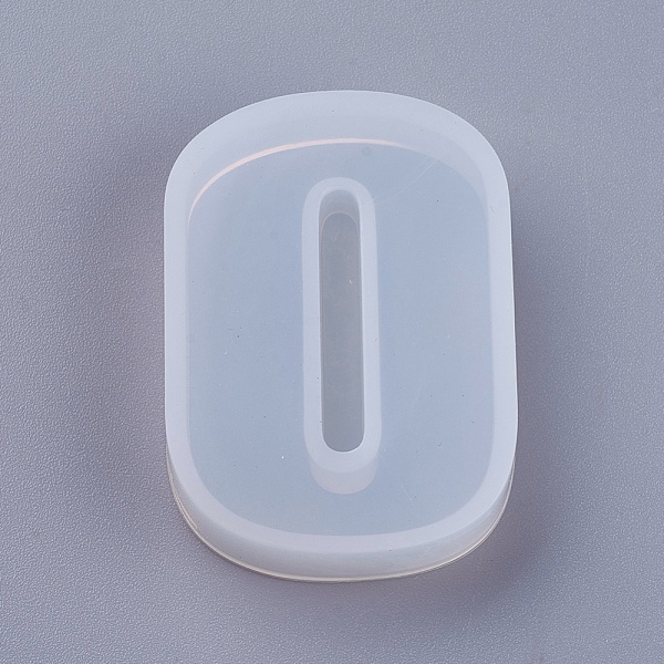 

PandaHall DIY Silicone Molds, Resin Casting Molds, For UV Resin, Epoxy Resin Jewelry Pendants Making, Number, Num.0, 44.5x32x10mm Silicone...
