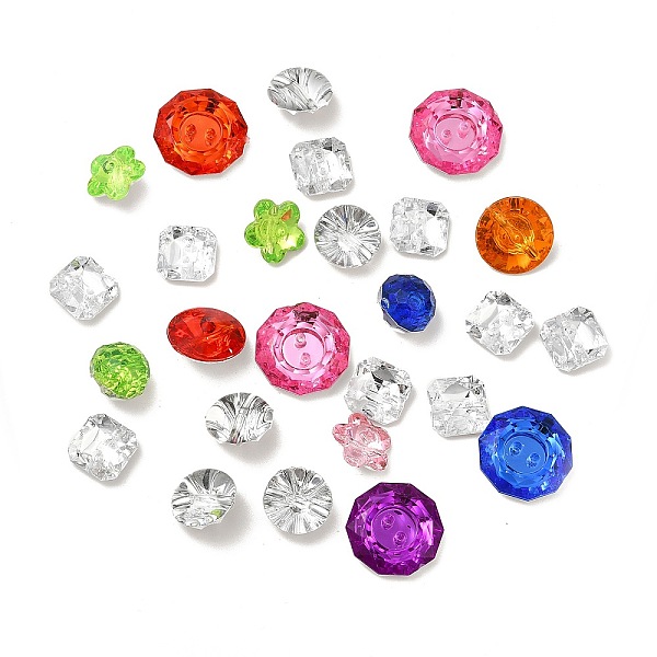 Acrylic Rhinestone Buttons