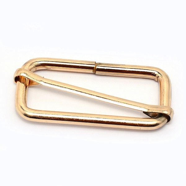 

PandaHall Iron Buckles, Rectangle, Light Gold, 29x60x5mm Iron Rectangle