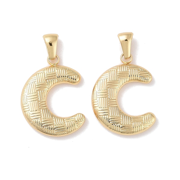 

PandaHall 304 Stainless Steel Pendants, Moon Charm, Golden, 24x17.5x4mm, Hole: 6x3mm 304 Stainless Steel Moon