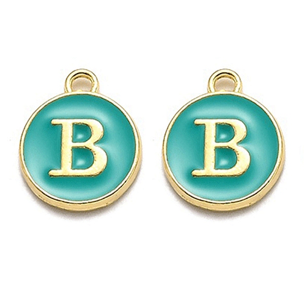 Golden Plated Alloy Enamel Charms