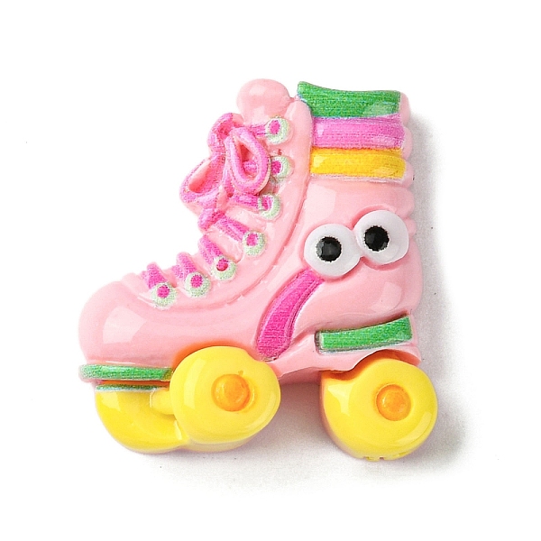 

PandaHall Opaque Resin Decoden Cabochons, Sport Theme, Shoes, 25.5x24x9mm Resin Shoes