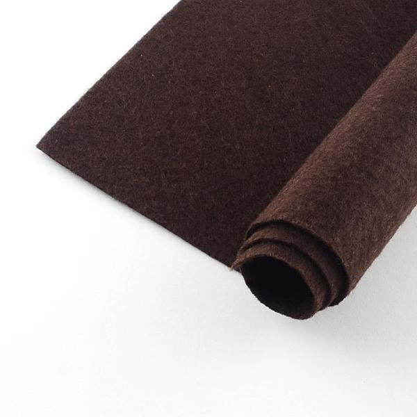 

PandaHall Non Woven Fabric Embroidery Needle Felt for DIY Crafts, Square, Coconut Brown, 298~300x298~300x1mm, about 50pcs/bag Cloth Brown