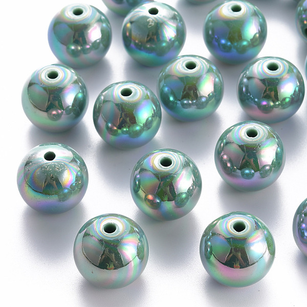 Opaque Acrylic Beads - image