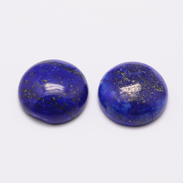 Dyed Half Round/Dome Lapis Lazuli Cabochons