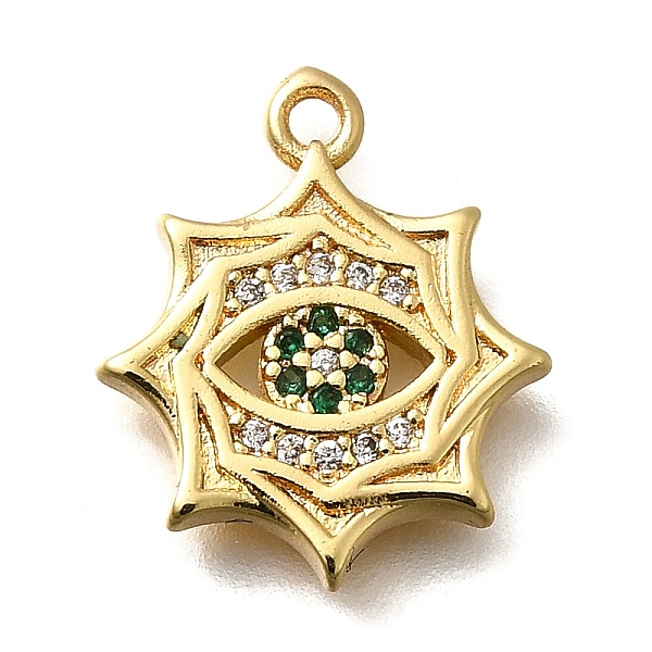 Brass Micro Pave Cu… - image