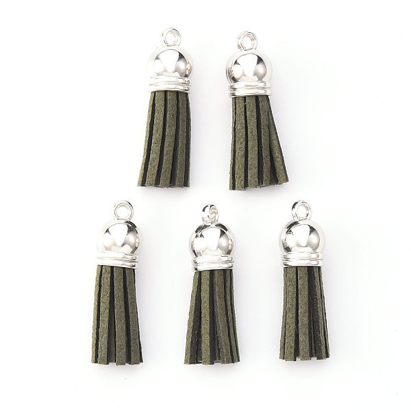 Faux Suede Tassel P… - image