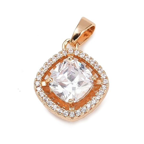 Brass Micro Pave Cu… - image