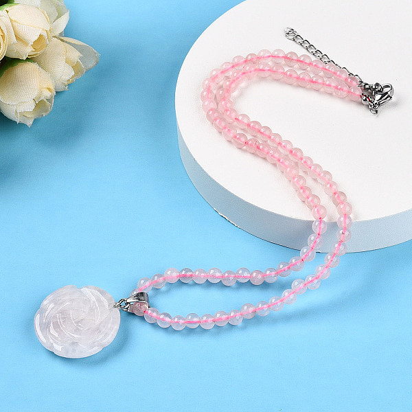 Natural Rose Quartz… - image