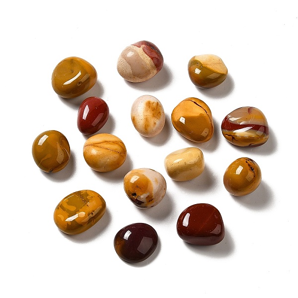

PandaHall Natural Mookaite Beads, Tumbled Stone, Healing Stones, for Reiki Healing Crystals Chakra Balancing, Vase Filler Gems, No...