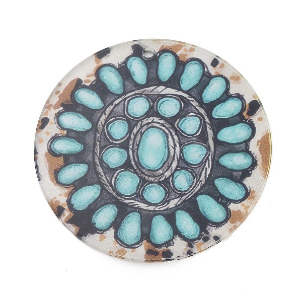 

PandaHall Acrylic Pendant, Round, Oval, 69.5x2.5mm, Hole: 3mm Acrylic Oval