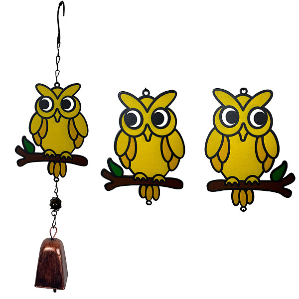 Iron Owl Pendant Decorations