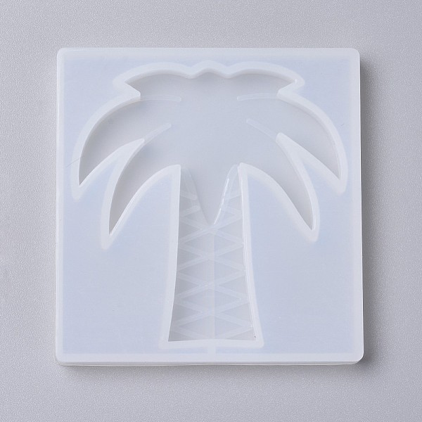 

PandaHall Silicone Molds, Resin Casting Molds, For UV Resin, Epoxy Resin Jewelry Making, Coconut Tree, White, 8.4x8.1x0.9cm, Inner Diameter...