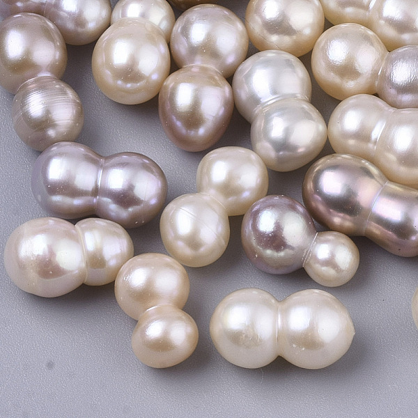 

PandaHall Natural Cultured Freshwater Pearl, No Hole/Undrilled, Seashell Color, 11.5~13.5x6~8mm Pearl Others