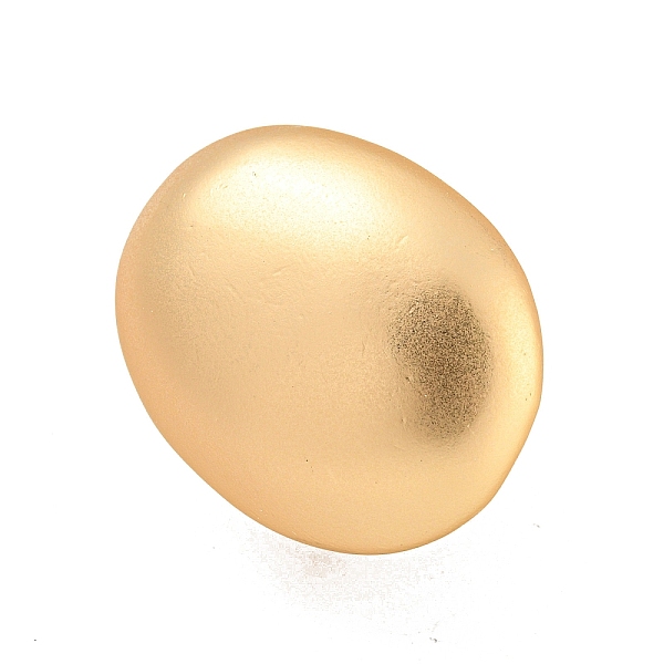 

PandaHall Alloy Adjustable Rings for Women, Oval, Inner Diameter: 18.4mm Alloy Oval