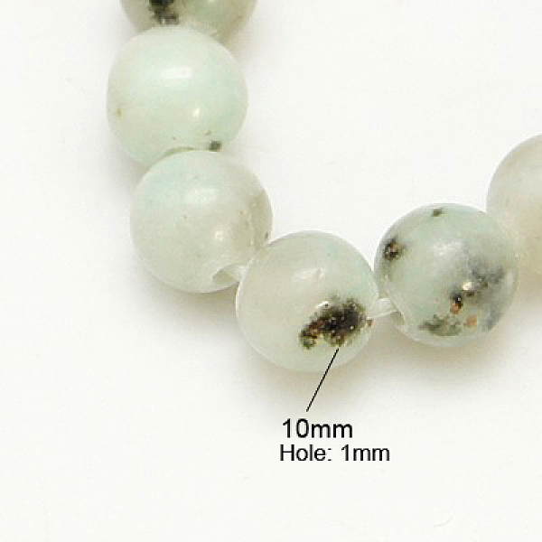 Natural Sesame JasperKiwi Jasper Beads Strands