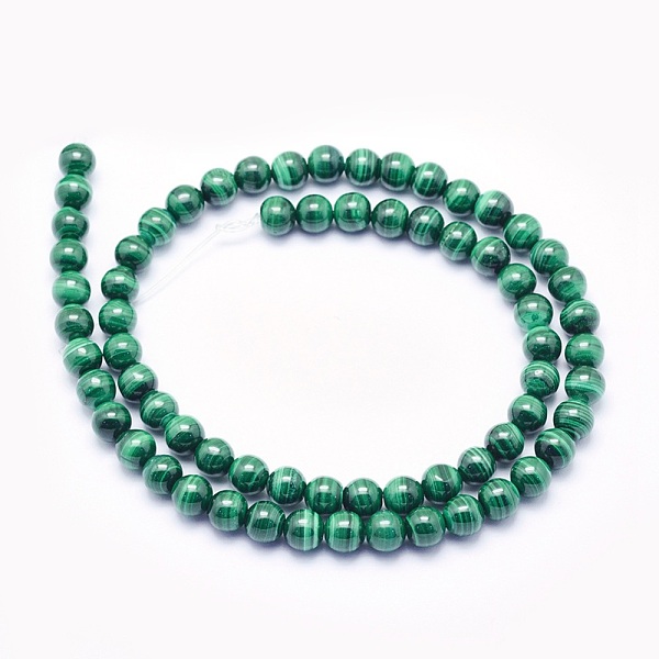 Natural Malachite Beads Strands