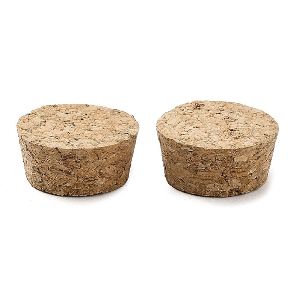 

PandaHall Cork Bottle Stoppers, Wine Accessories, BurlyWood, 28~28.5x13mm, Bottom diameter: 24mm Cork Column Orange