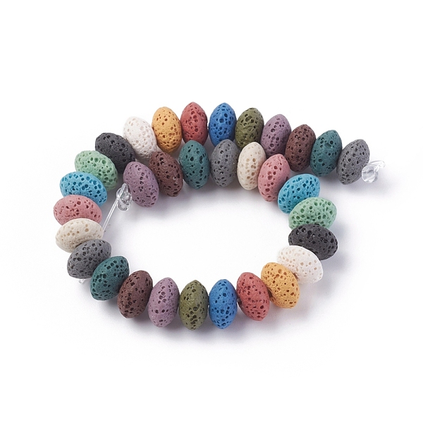 Natural Lava Rock Beads Strands