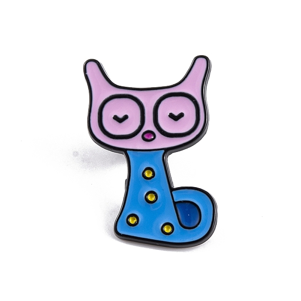 

PandaHall Enamel Pins, Black Alloy Brooches for Backpack Clothes, Snail, 30x20x1.5mm Alloy+Enamel Snail Purple