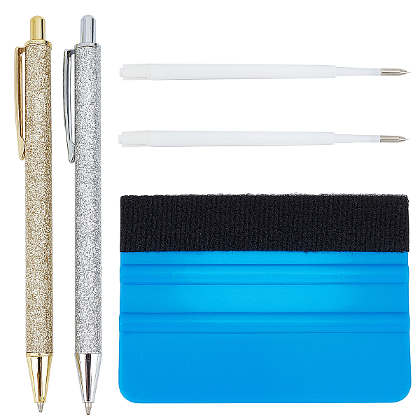 5Pcs 3 Styles Gold … - image