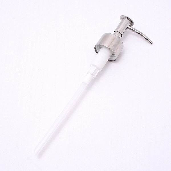 

PandaHall Stainless Steel Pump Bottles Head, Column, Stainless Steel Color, 213x58x31.5mm Stainless Steel Silver