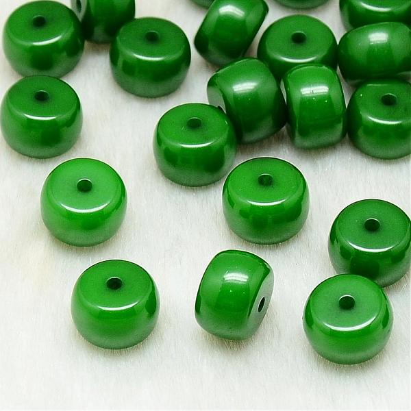 

PandaHall Resin Beads, Column, Green, 10x7mm, Hole: 1.5mm Resin Column Green