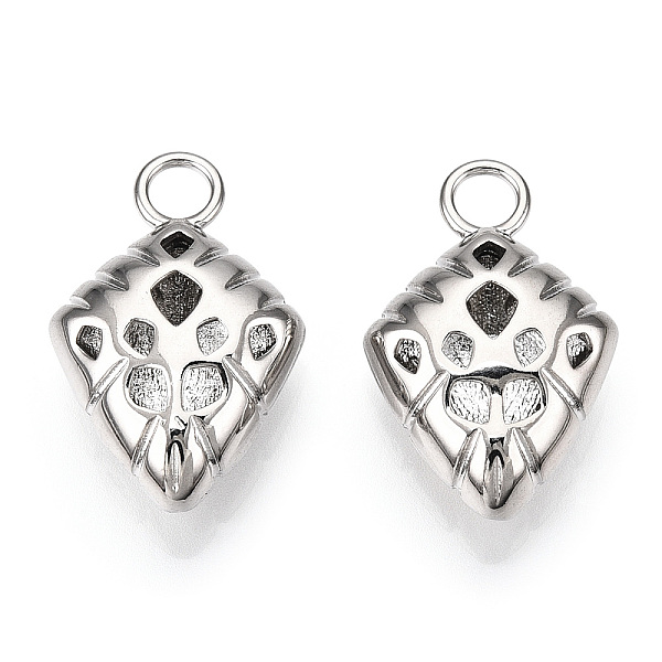 

PandaHall Brass Pendants, Real Platinum Plated, 25.5x16.5x8mm, Hole: 4mm Brass Leaf