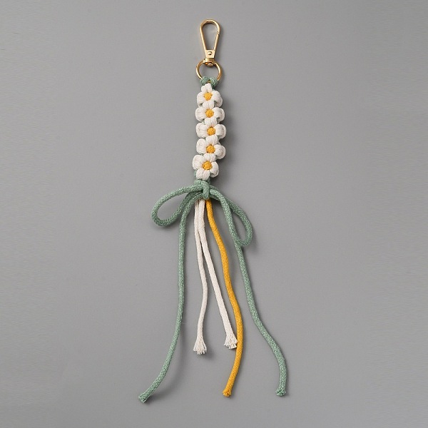 Daisy Handmade Woven Cotton Pendant Decorations