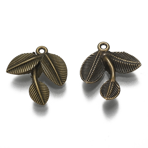 

PandaHall Tibetan Style Alloy Pendants, Natural Theme, Mixed Shapes, Mixed Color, 9.5~50x11~49x1~23.5mm, Hole: 1~3.5mm Alloy Mixed Shapes