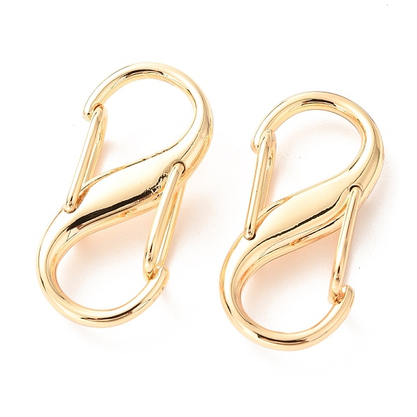 

PandaHall Zinc Alloy DIY Bags Adjustable Clasps Accessories, Bags Buckle, Light Gold, 2.75x1.3x0.7cm Alloy