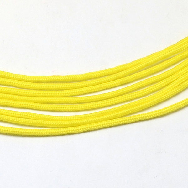 

PandaHall Polyester & Spandex Cord Ropes, 16-Ply, Gold, 2mm, about 109.36 yards(100m)/bundle Polyester Gold