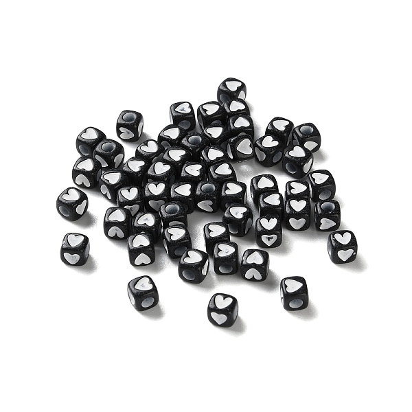 Opaque Acrylic Beads - image