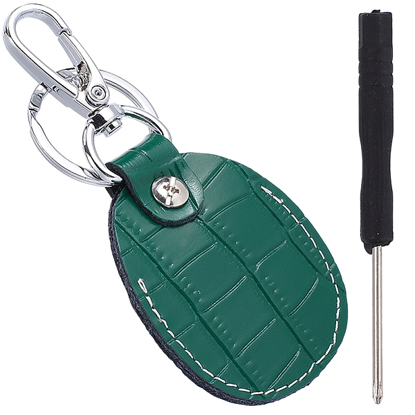 1 ensemble de porte-clés pendentifs en cuir de vache